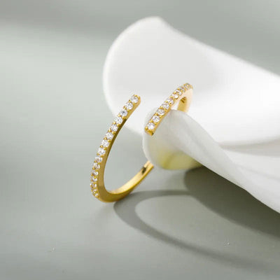 Eliandrea | Classic Zirconia Ring 18K Gold