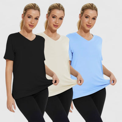 Samantha | Comfortable Tee (Pack of 3)